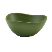 Green Melamine Triangular Ramekin